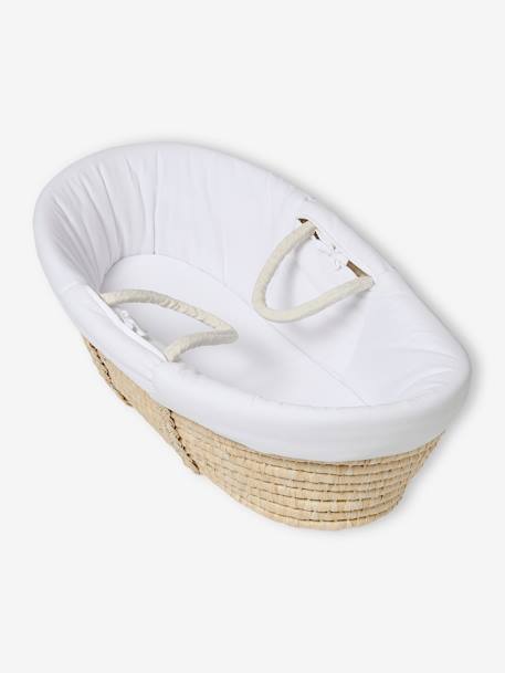 Couffin en fibres naturelles naturel 4 - vertbaudet enfant 