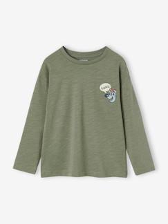 T-shirt grand motif dos garçon  - vertbaudet enfant