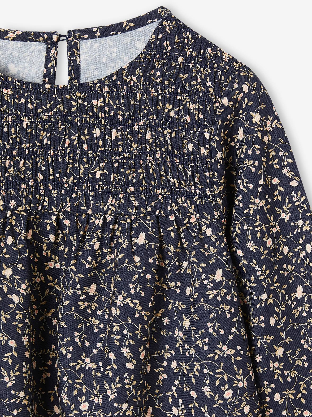 Combinaison Fille 18 Mois VERTBAUDET à Bretelles Et Fleurs - Occasion Très Bon État