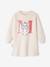 Robe sweat fille Disney® Marie les Aristochats rose pâle 2 - vertbaudet enfant 