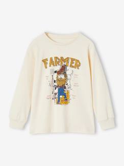 -Tee-shirt motif farmer garçon