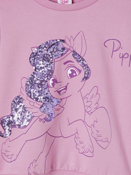 Sweat fille My Little Pony mauve 3 - vertbaudet enfant 