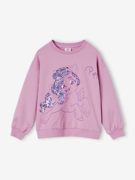 Sweat fille My Little Pony mauve 1 - vertbaudet enfant 