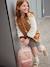 Blouson teddy en lainage et sherpa fille animation en bouclettes camel 2 - vertbaudet enfant 