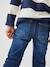 Jean garçon slim morphologique MEDIUM denim black+DENIM BRUT+denim gris+DENIM GRIS FONCE+double stone+STONE 43 - vertbaudet enfant 
