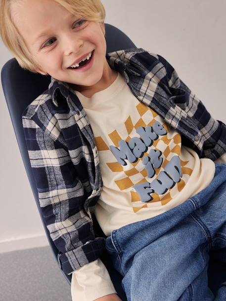 Chemise garçon 8 ans - Chemisettes pour enfants - vertbaudet