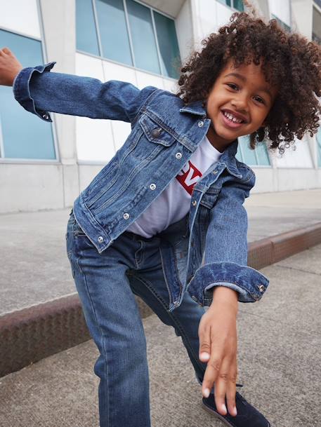 Veste en jean Trucker Jacket LEVI'S bleu jean 3 - vertbaudet enfant 