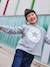 Sweat à capuche Chuck Patch Cropped Hoodie gris 1 - vertbaudet enfant 