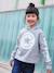 Sweat à capuche Chuck Patch Cropped Hoodie gris 2 - vertbaudet enfant 