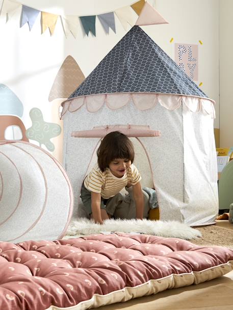 Tipi de jeu château bleu+rose 7 - vertbaudet enfant 