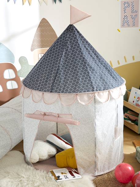 Tipi de jeu château bleu+rose 6 - vertbaudet enfant 