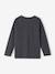 T-shirt manches longues garçon GRIS FONCE CHINE 2 - vertbaudet enfant 