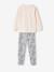 Pyjama fille Disney® Stitch rose pâle/gris chiné 4 - vertbaudet enfant 