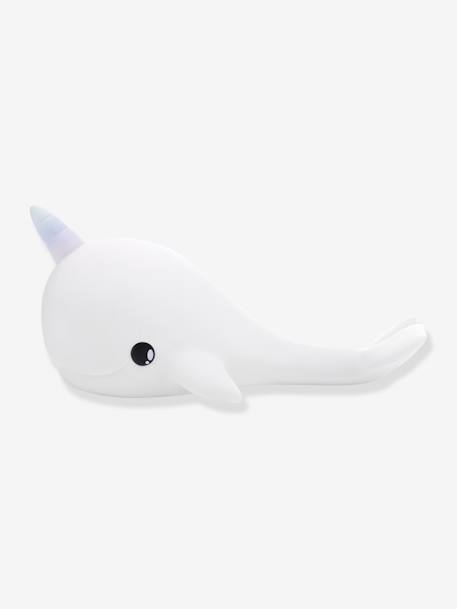 Veilleuse rechargeable Baleine Narval - DHINK KONTIKI blanc 1 - vertbaudet enfant 