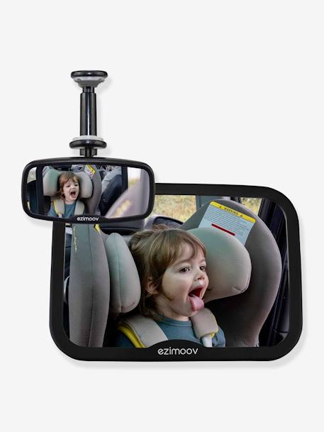 Ensemble 2 miroirs (rétroviseur et siège) EZI Mirror Pack Eco-conçu noir 1 - vertbaudet enfant 