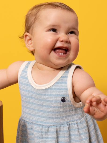 Robe sans manches vert 1 - vertbaudet enfant 