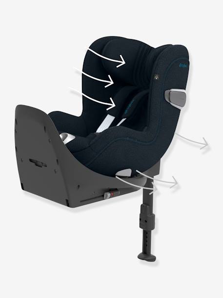 Siège-auto Platinum Sirona T i-Size 45 à 105 cm, équivalence groupe 0+/1 Mirage grey+Nautical Blue+Sepia Black 25 - vertbaudet enfant 