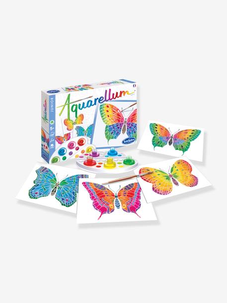 Aquarellum junior - SENTOSPHERE Dans le parc+Dragons+Fées+Papillons+Princesses fleurs 4 - vertbaudet enfant 