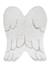 Tapis coton Lavable Mini Ailes D'ange - LORENA CANALS blanc 1 - vertbaudet enfant 