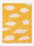 Tapis coton Lavable Motif Nuage - moutarde 2 - vertbaudet enfant 