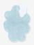Tapis coton Lavable Mini Nuage Volume - bleu ciel 2 - vertbaudet enfant 