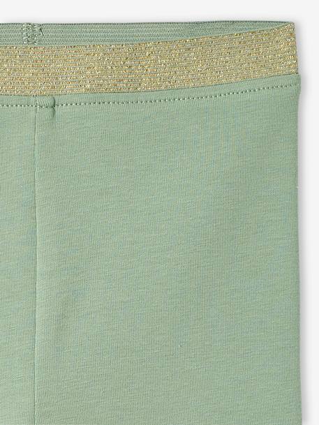 Legging bébé fille ceinture pailletée Oeko-Tex® abricot+marine+vert de gris 9 - vertbaudet enfant 