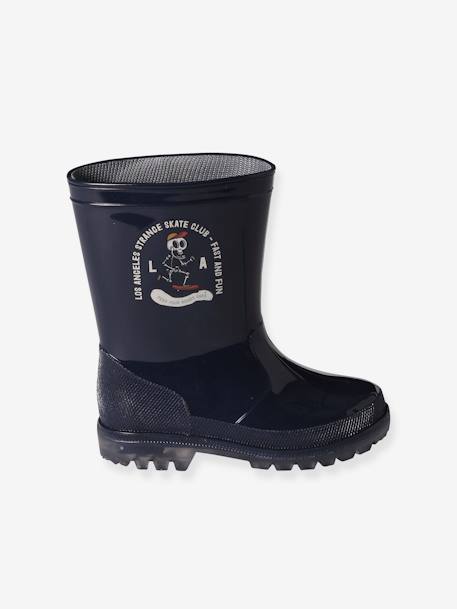 Bottes de pluie squelette marine 2 - vertbaudet enfant 