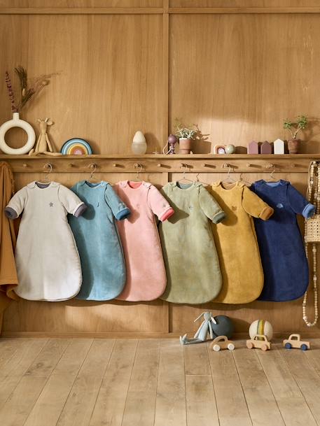 Gigoteuse en polaire ALASKA gris+kaki+marine+moutarde+rose+vert 12 - vertbaudet enfant 