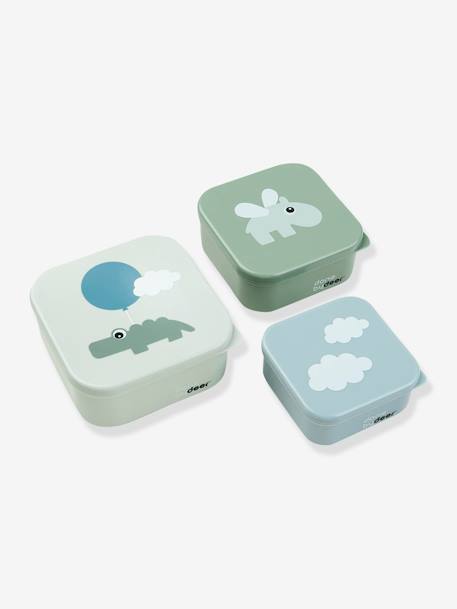 Lot de 3 boîtes Deer Friends multicolore+rose nude+sable+vert 14 - vertbaudet enfant 