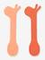 Lot de 2 cuillères en silicone Lalee orange+vert 4 - vertbaudet enfant 