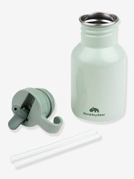 Gourde inox rose+sable+vert 11 - vertbaudet enfant 