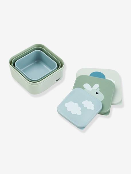 Lot de 3 boîtes Deer Friends multicolore+rose nude+sable+vert 15 - vertbaudet enfant 