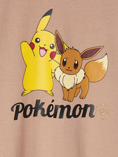 T-shirt manches longues Pokémon fille beige 3 - vertbaudet enfant 