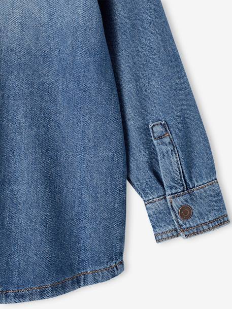 Chemise en jean garçon personnalisable stone 6 - vertbaudet enfant 