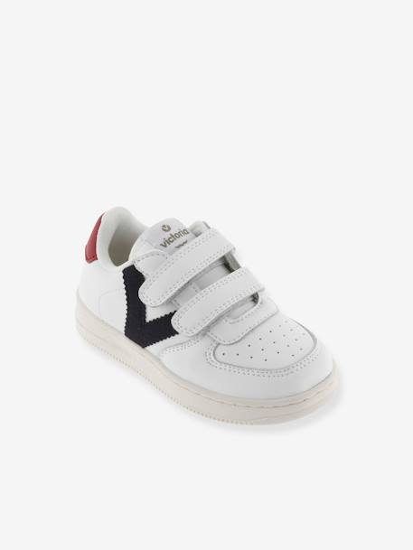 Baskets enfant Tiempo Efecto Piel marine 1 - vertbaudet enfant 