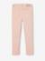 Pantalon fille mom MorphologiK fin écru+encre+pêche+rose poudré 17 - vertbaudet enfant 