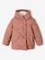 Doudoune fille à capuche doublée sherpa blush+marine+vert 4 - vertbaudet enfant 