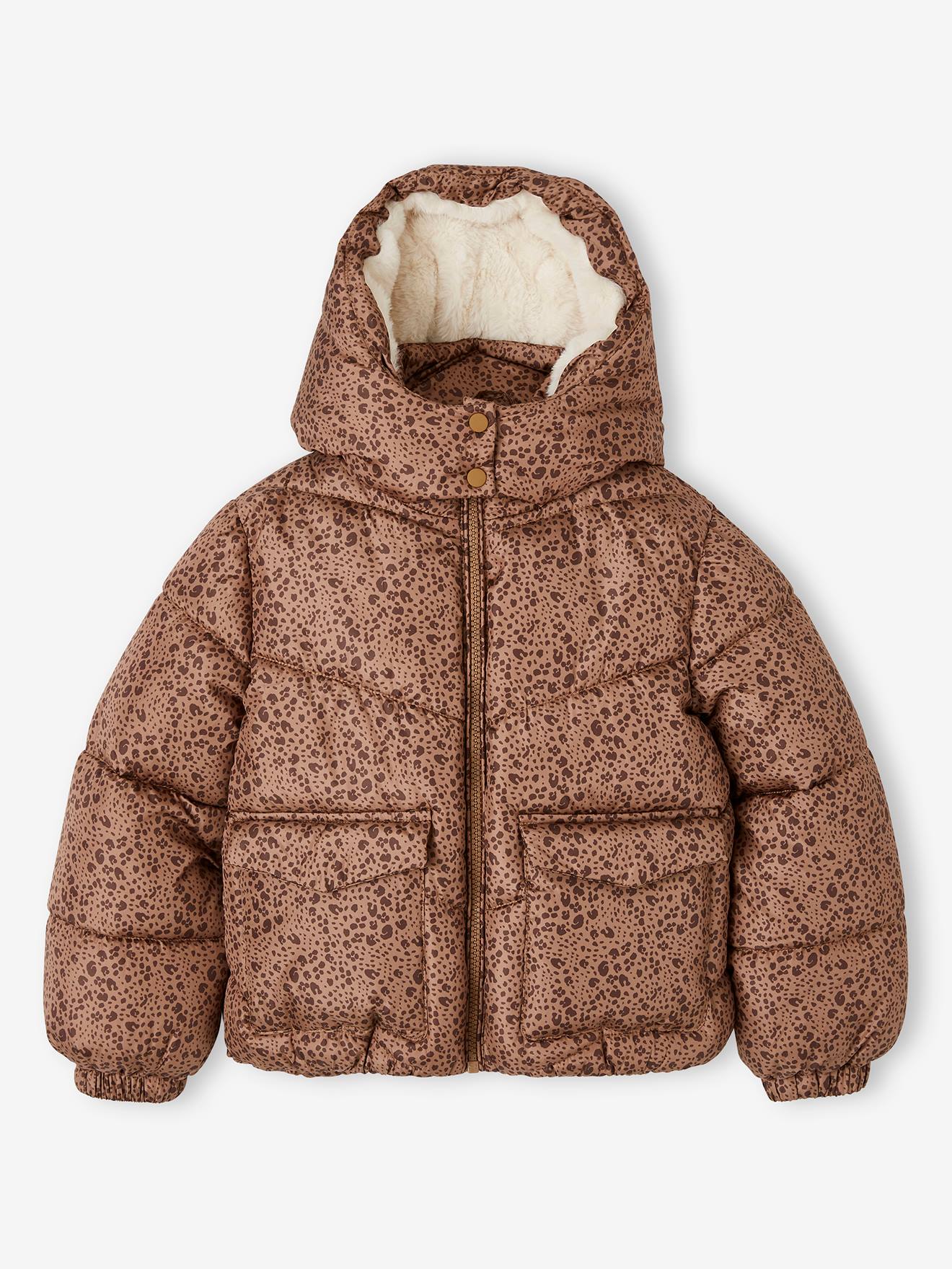 Doudoune Légère Enfant Doudoune Sans Manches Fille Colorblock - VERTBAUDET - Rose Poudré Taille 10 Ans Manteau Bébé Fille Vertbaudet - 3
