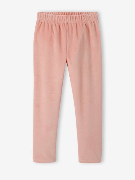 Lot de 2 pyjamas fille velours forever love vieux rose 5 - vertbaudet enfant 