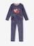 Lot de 2 pyjamas fille velours forever love vieux rose 3 - vertbaudet enfant 