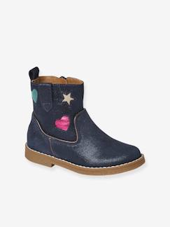 Chaussures-Chaussures fille 23-38-Boots en cuir fille collection maternelle