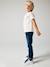 Jean garçon droit morphologique MEDIUM garçon DENIM BRUT+STONE 2 - vertbaudet enfant 