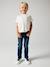 Jean garçon droit morphologique MEDIUM garçon DENIM BRUT+STONE 1 - vertbaudet enfant 