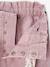 Pantalon fille paperbag ceinture foulard cannelle+mauve 9 - vertbaudet enfant 