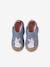 Chaussons bébé toile scratch blanc imprimé+bleu chambray+rose imprimé 7 - vertbaudet enfant 