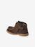 Bottines bébé cuir scratchées et zippées marron 3 - vertbaudet enfant 