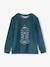 Pyjama garçon velours fusée phosphorescente bleu canard 3 - vertbaudet enfant 
