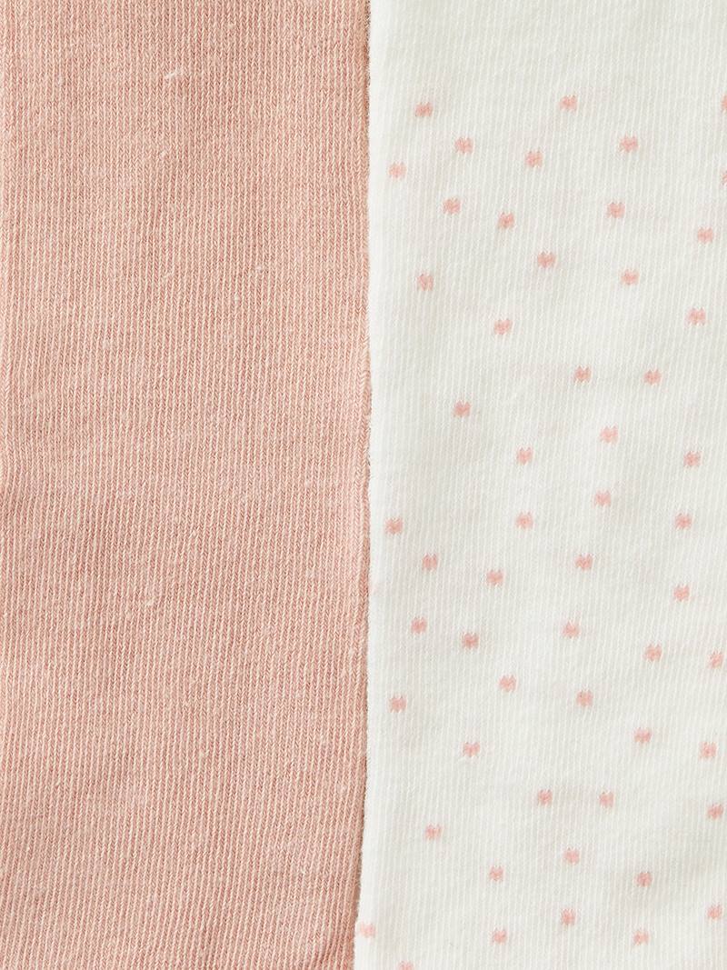 Lot De 5 Paires De Chaussettes à Pois Pour Fille VERTBAUDET - Couleurs Assorties - Maille Douce Coton