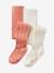 Lot de 2 collants torsades fille bois de rose 1 - vertbaudet enfant 