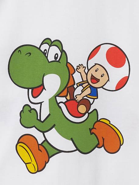 T-shirt manches longues Mario et Luigi® garçon blanc 4 - vertbaudet enfant 
